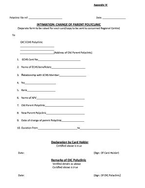 echs password reset application form